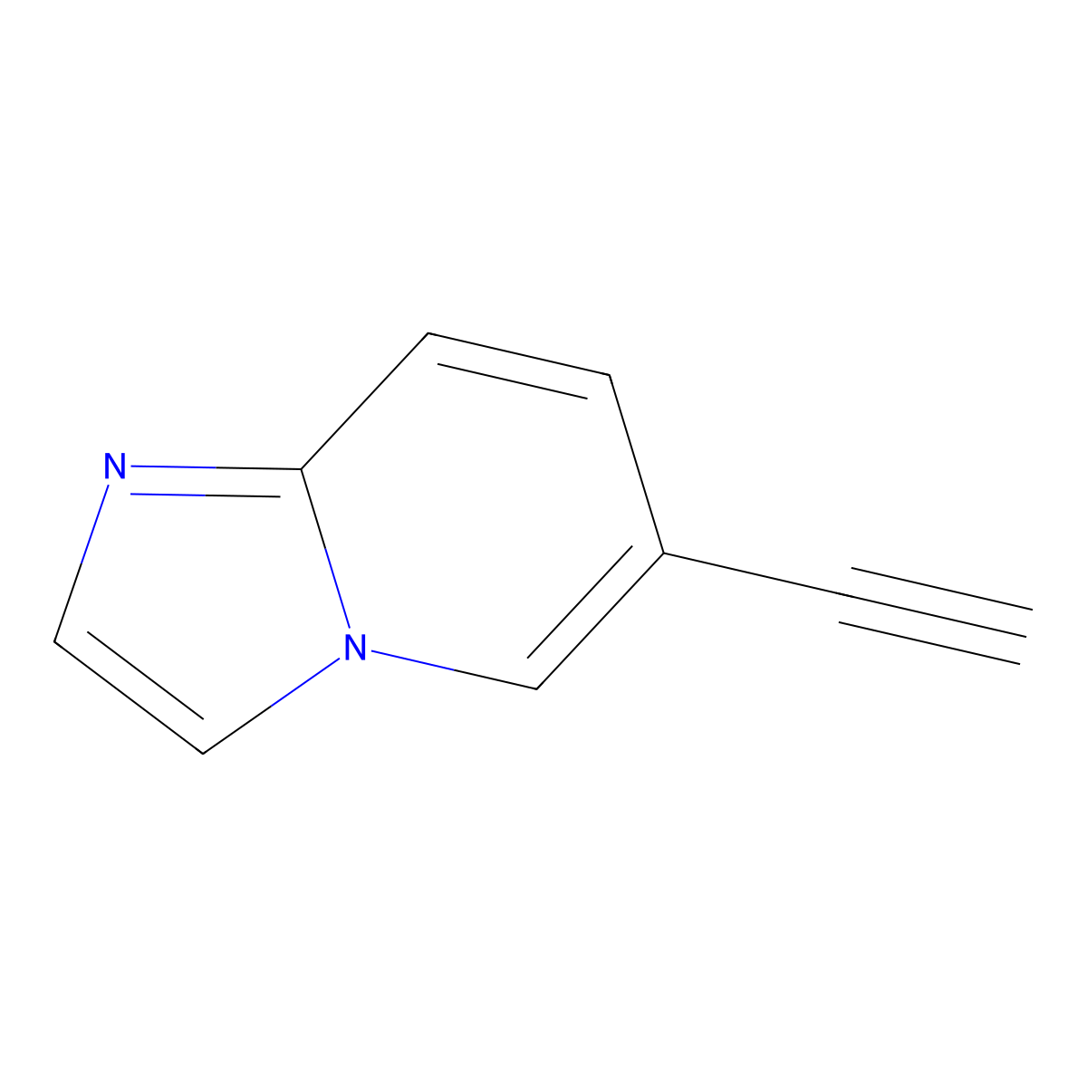 6-Ethynylimidazo[1,2-A]pyridine molecular structure, CAS 1373337-86-0