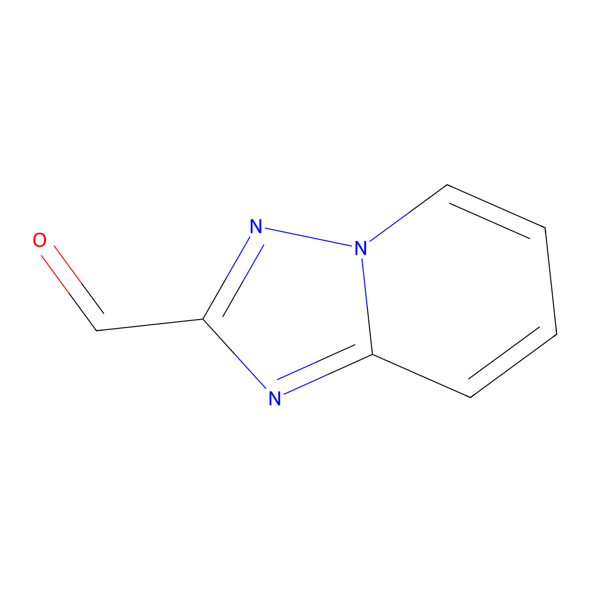 [1,2,4]Triazolo[1,5-a]pyridine-2-carbaldehyde molecular structure, CAS 1373338-09-0