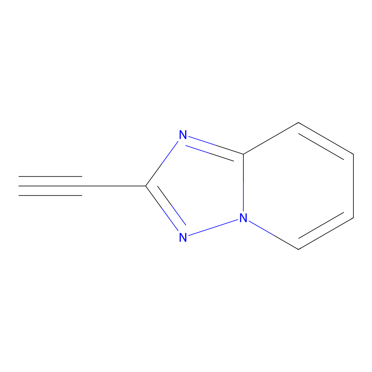2-Ethynyl-[1,2,4]triazolo[1,5-a]pyridine molecular structure, CAS 1373338-10-3