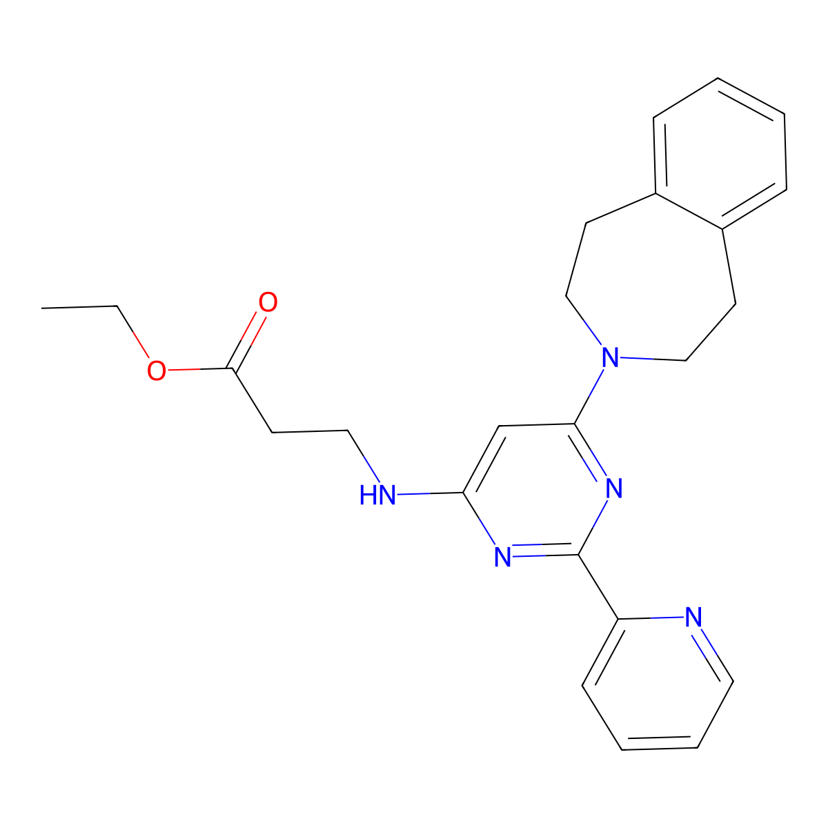 Gsk-J4 molecular structure, CAS 1373423-53-0