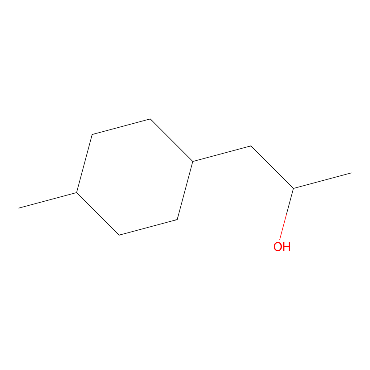 1-(4-Methylcyclohexyl)propan-2-ol molecular structure, CAS 1373618-97-3