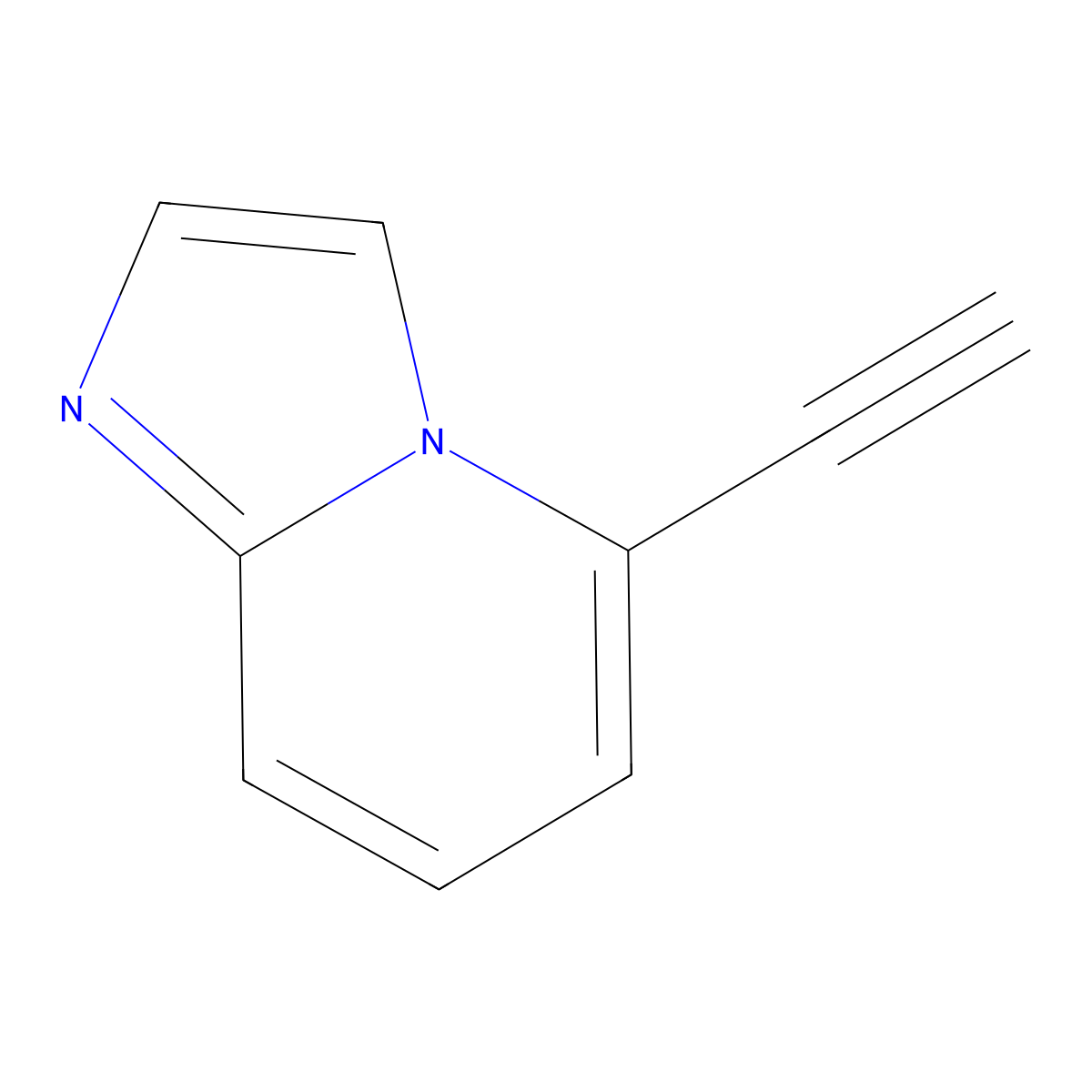 5-Ethynylimidazo[1,2-a]pyridine molecular structure, CAS 1374115-61-3