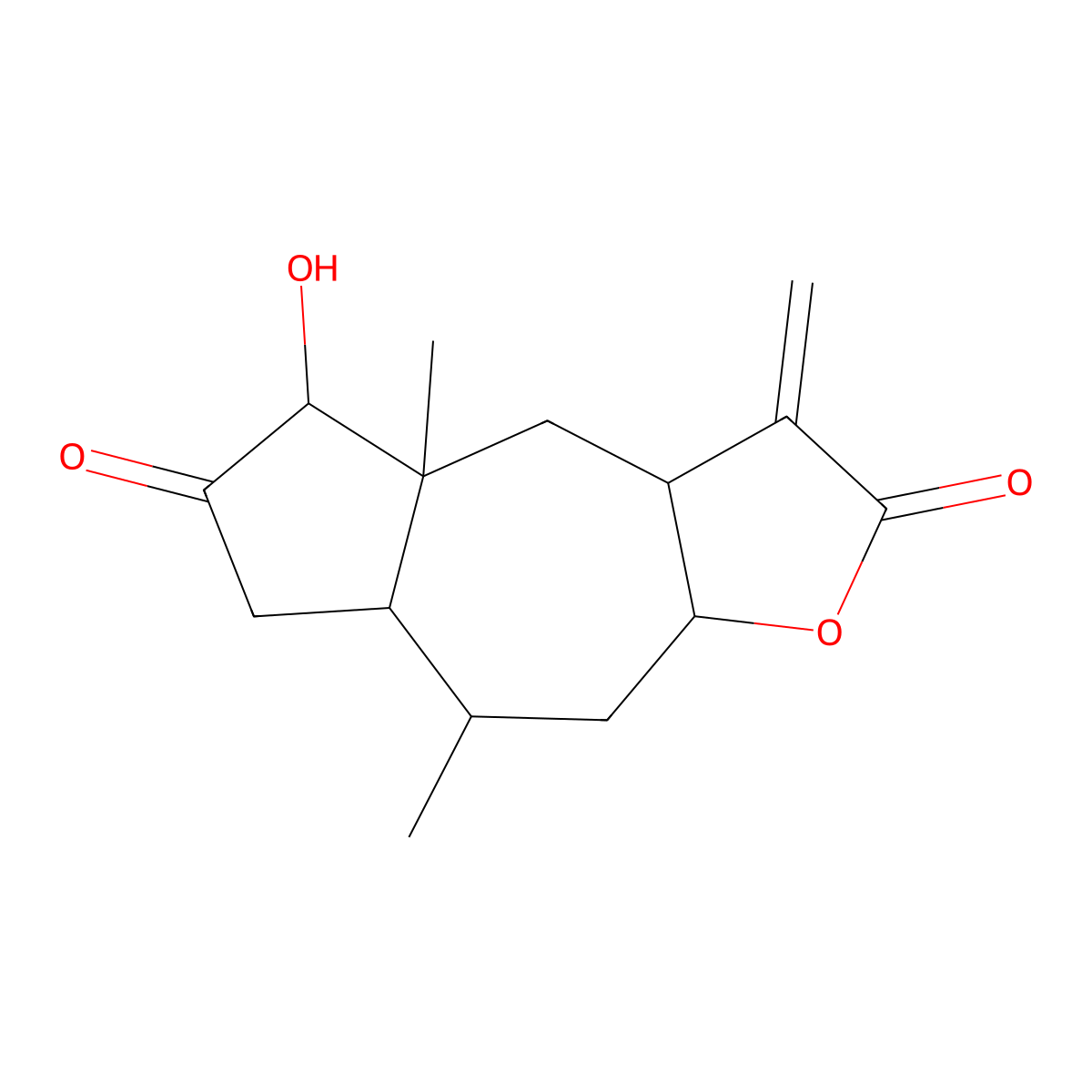 Peruvinine molecular structure, CAS 13743-58-3