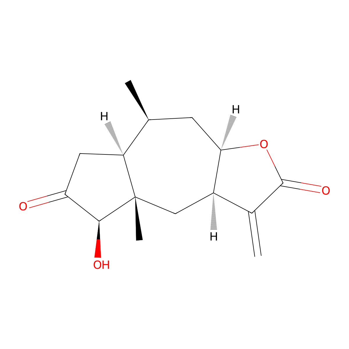 Peruvinine molecular structure, CAS 13743-58-3