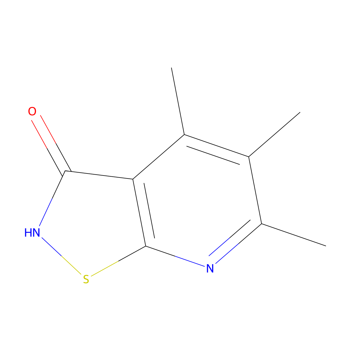 4,5,6-trimethyl-2H,3H-[1,2]thiazolo[5,4-b]pyridin-3-one molecular structure, CAS 1374509-73-5