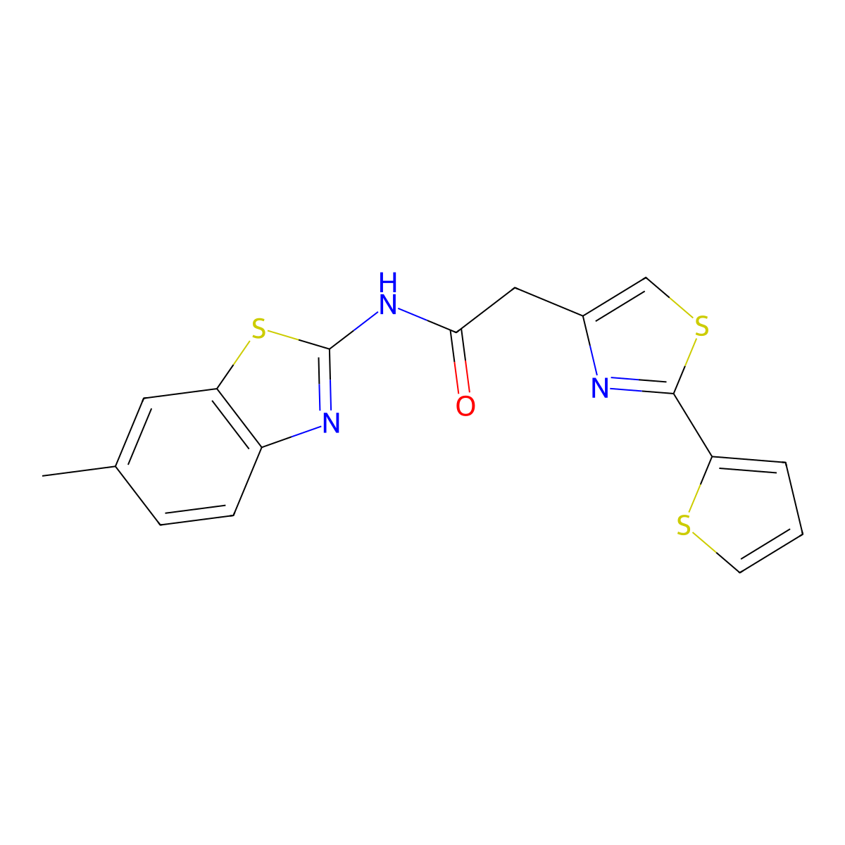 C17H13N3OS3 molecular structure, CAS 1374537-30-0