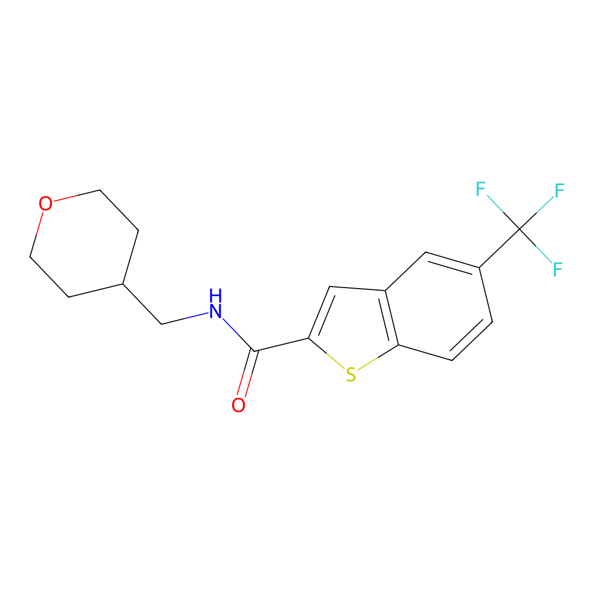 C16H16F3NO2S molecular structure, CAS 1374547-76-8