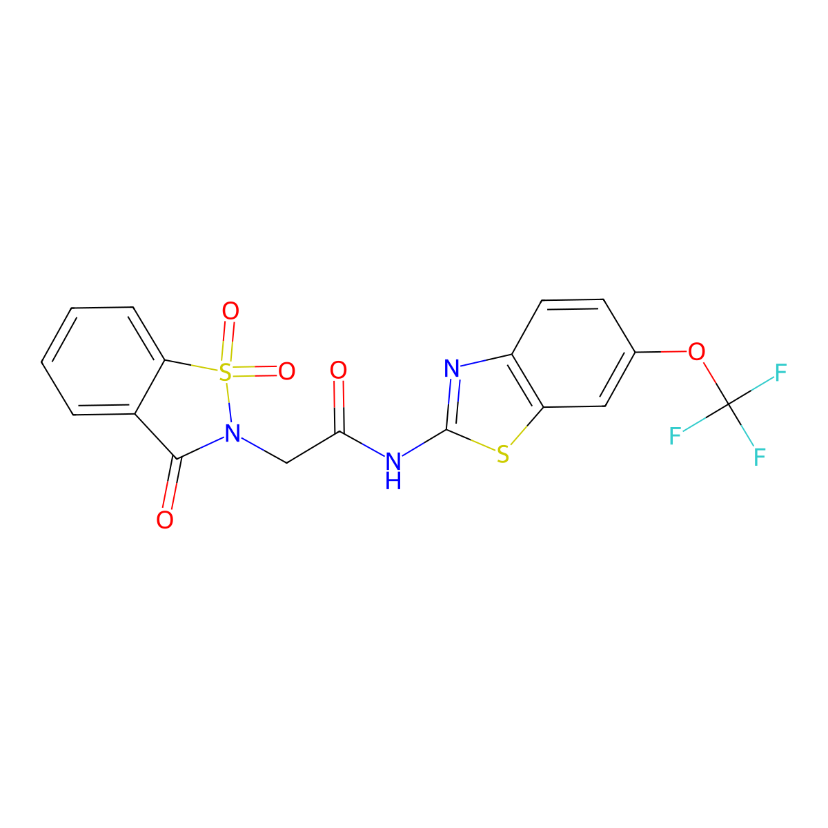C17H10F3N3O5S2 molecular structure, CAS 1374551-45-7