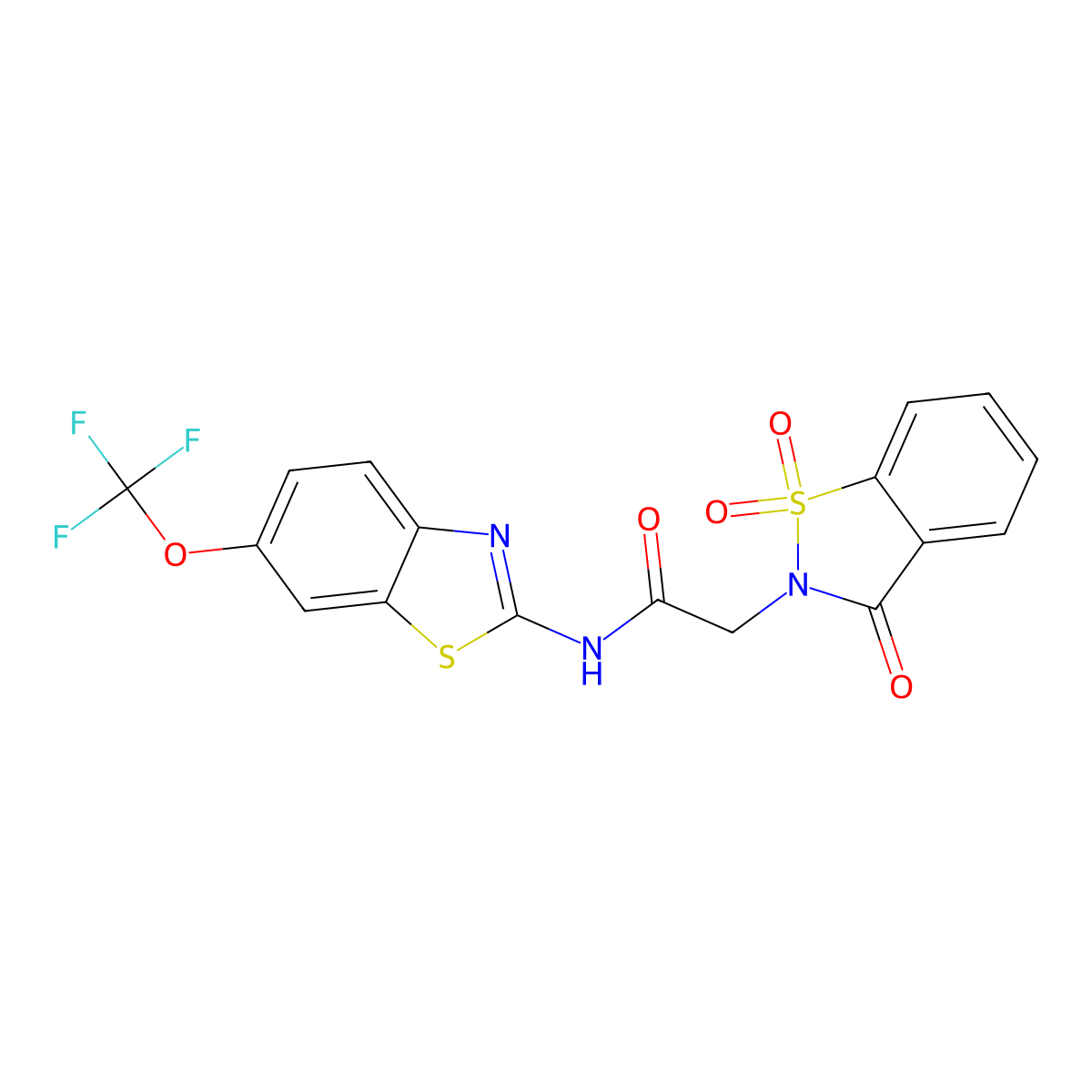 C17H10F3N3O5S2 molecular structure, CAS 1374551-45-7