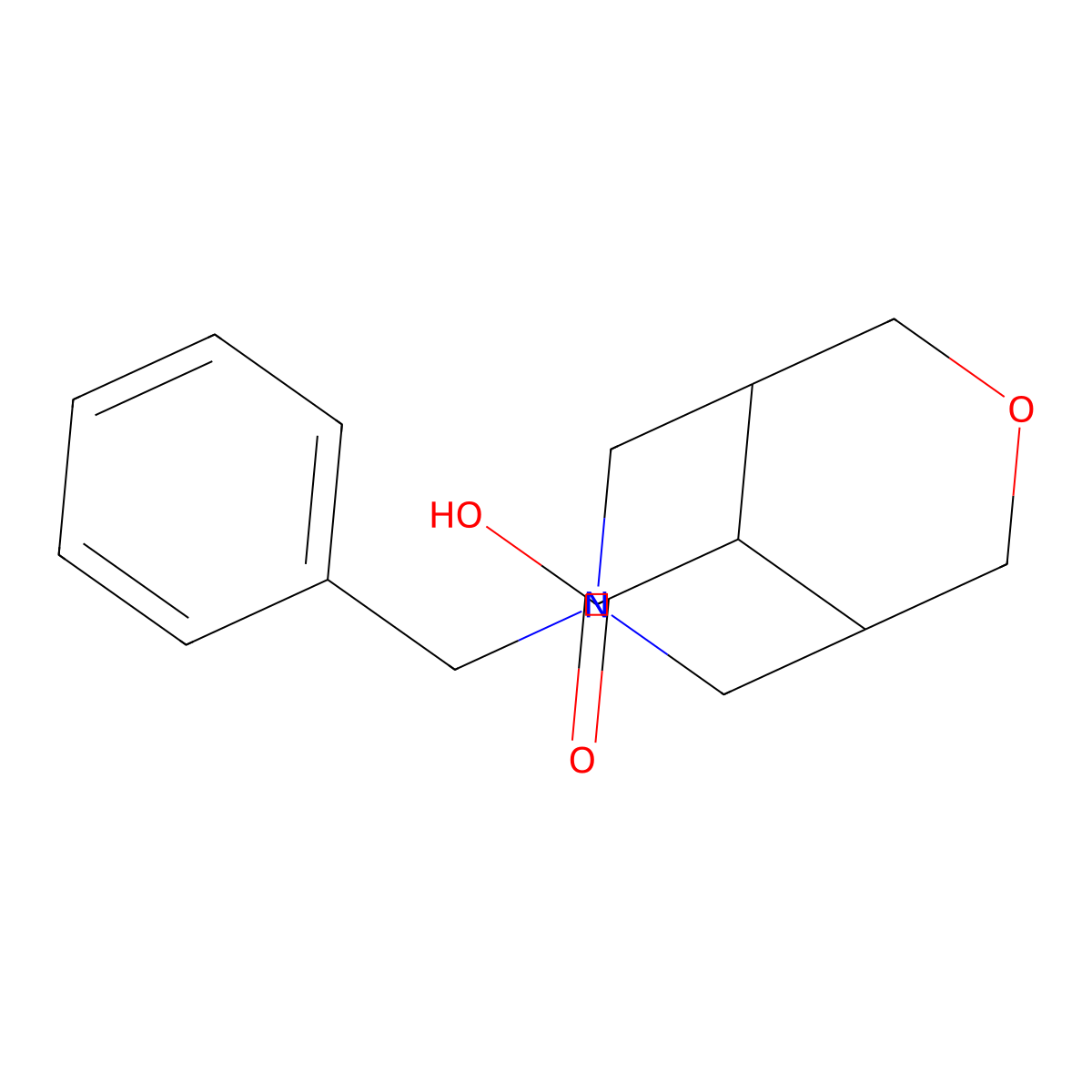 7-Benzyl-3-oxa-7-azabicyclo[3.3.1]nonane-9-carboxylic acid molecular structure, CAS 1375473-47-4
