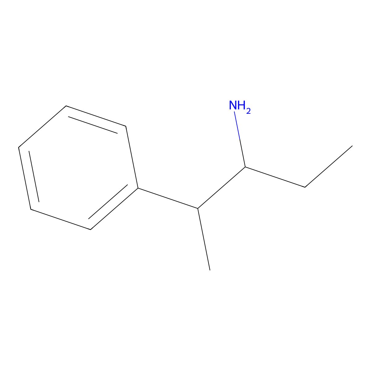 2-Phenylpentan-3-amine molecular structure, CAS 1375794-85-6