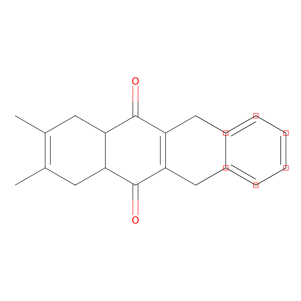 6,7-Dimethylhexacyclo[10.6.6.0~2,11~.0~4,9~.0~13,18~.0~19,24~]tetracosa-2(11),6,13,15,17,19,21,23-octaene-3,10-dione (non-preferred name) molecular structure, CAS 13759-53-0