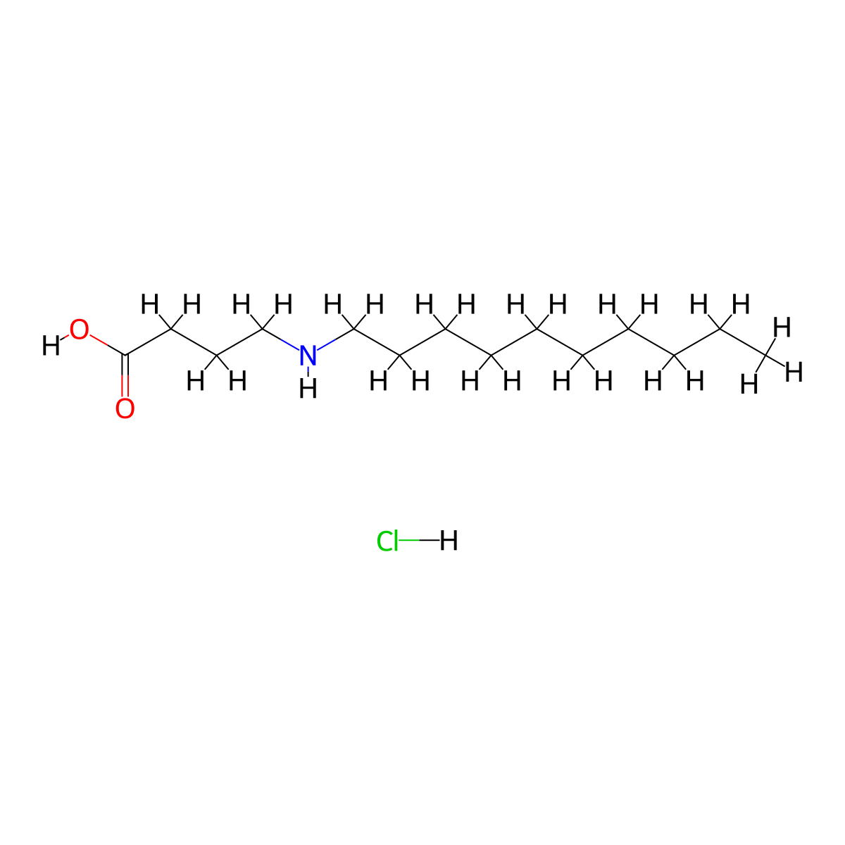 4-(Decylamino)butanoic acid hydrochloride molecular structure, CAS 1376391-99-9