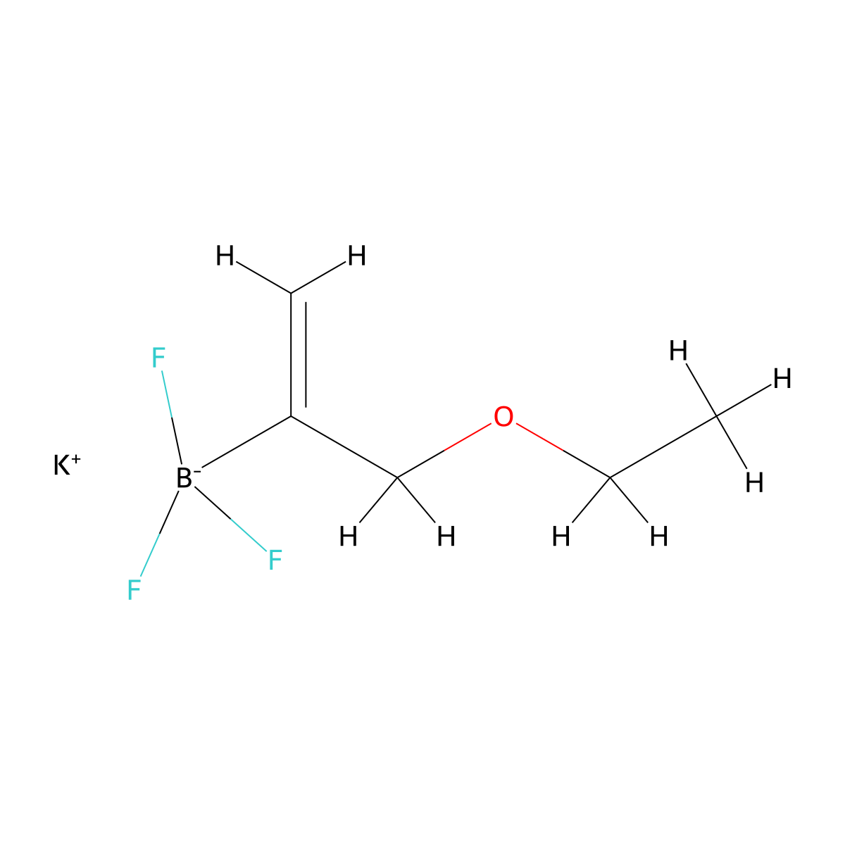 Potassium (3-ethoxyprop-1-EN-2-YL)trifluoroborate molecular structure, CAS 1376707-98-0