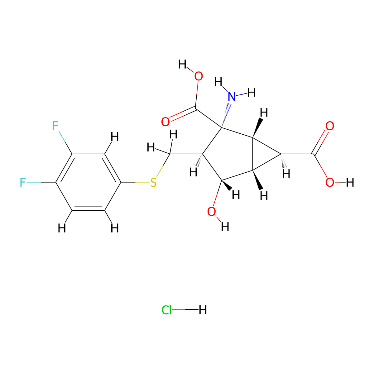 LY3020371 (hydrochloride) molecular structure, CAS 1377615-44-5