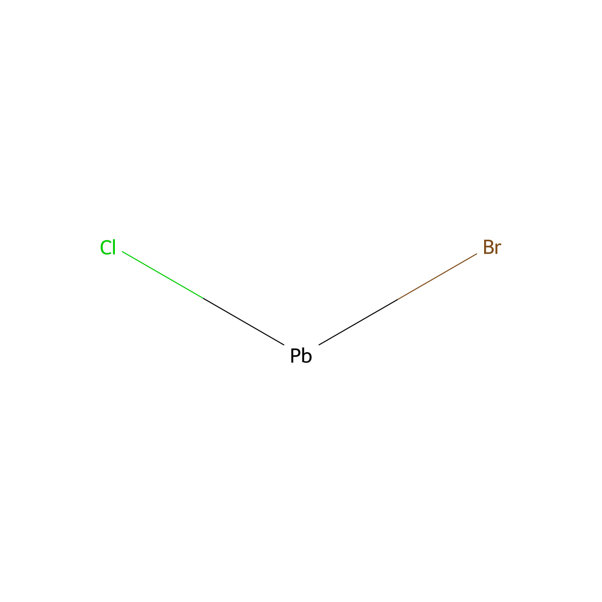 Bromo(chloro)lead molecular structure, CAS 13778-36-4