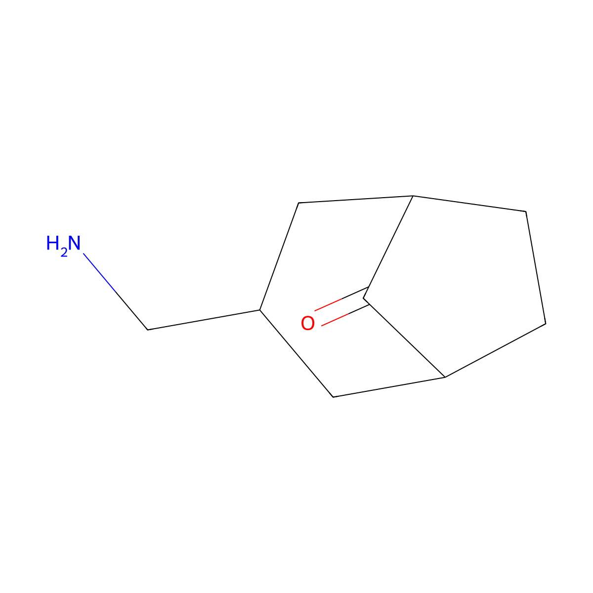 3-(Aminomethyl)bicyclo[3.2.1]octan-8-one molecular structure, CAS 1378259-30-3