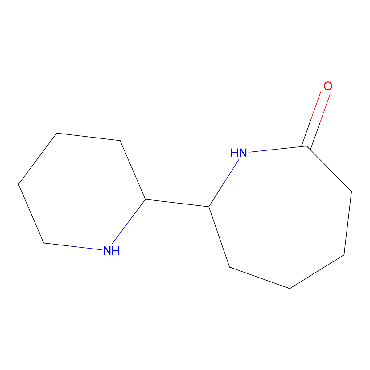 7-(Piperidin-2-yl)azepan-2-one molecular structure, CAS 1378260-06-0
