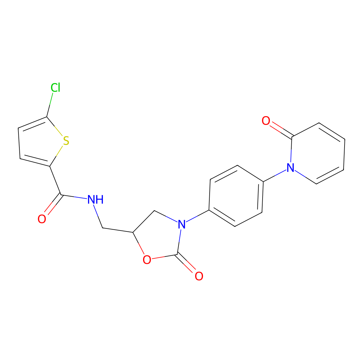 Zifaxaban molecular structure, CAS 1378266-98-8