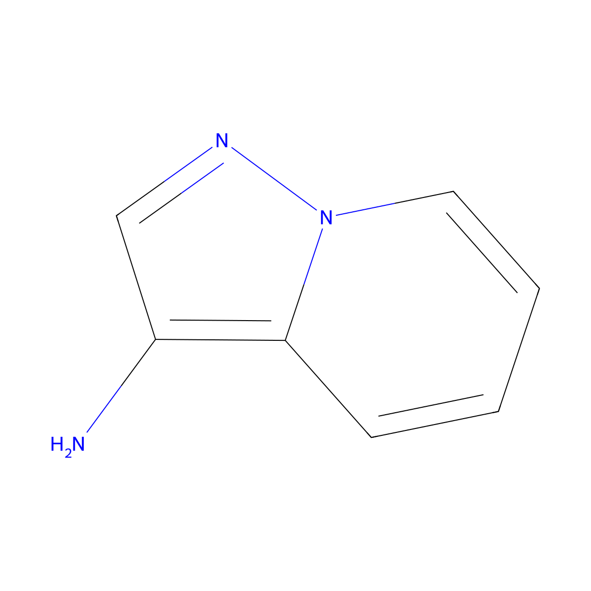 Pyrazolo[1,5-a]pyridin-3-amine molecular structure, CAS 137837-55-9