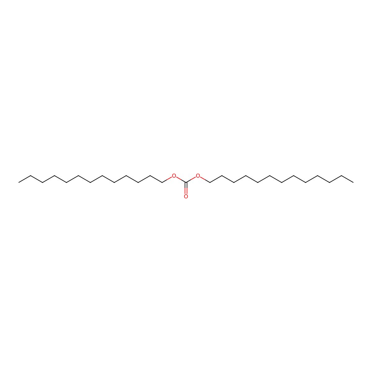 Bis(tridecan-1-yl) carbonate molecular structure, CAS 13784-55-9