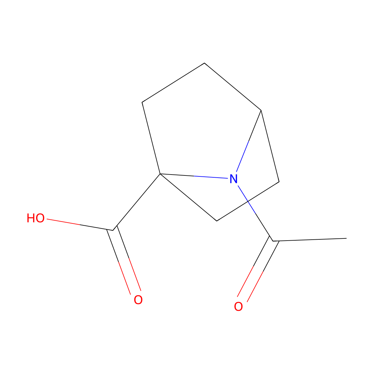 7-Acetyl-7-azabicyclo[2.2.1]heptane-1-carboxylic acid molecular structure, CAS 1378400-37-3