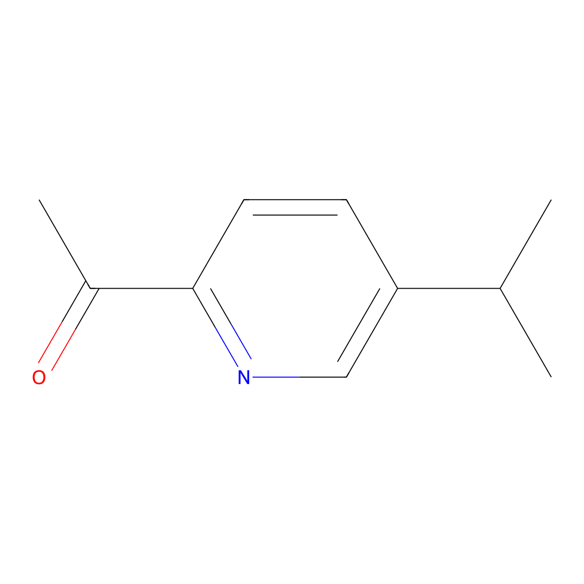 1-(5-Isopropylpyridin-2-yl)ethanone molecular structure, CAS 137853-21-5