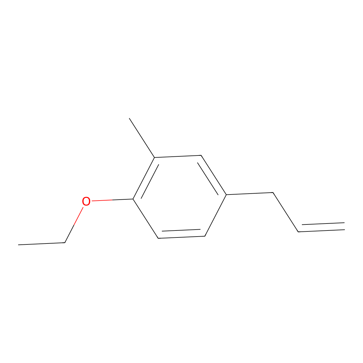 3-(4-Ethoxy-3-methylphenyl)-1-propene molecular structure, CAS 1378582-88-7