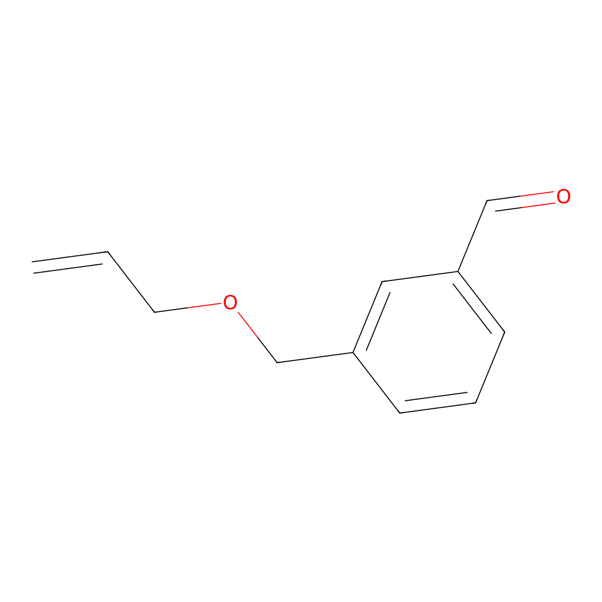3-[(Allyloxy)methyl]benzaldehyde molecular structure, CAS 1378657-41-0