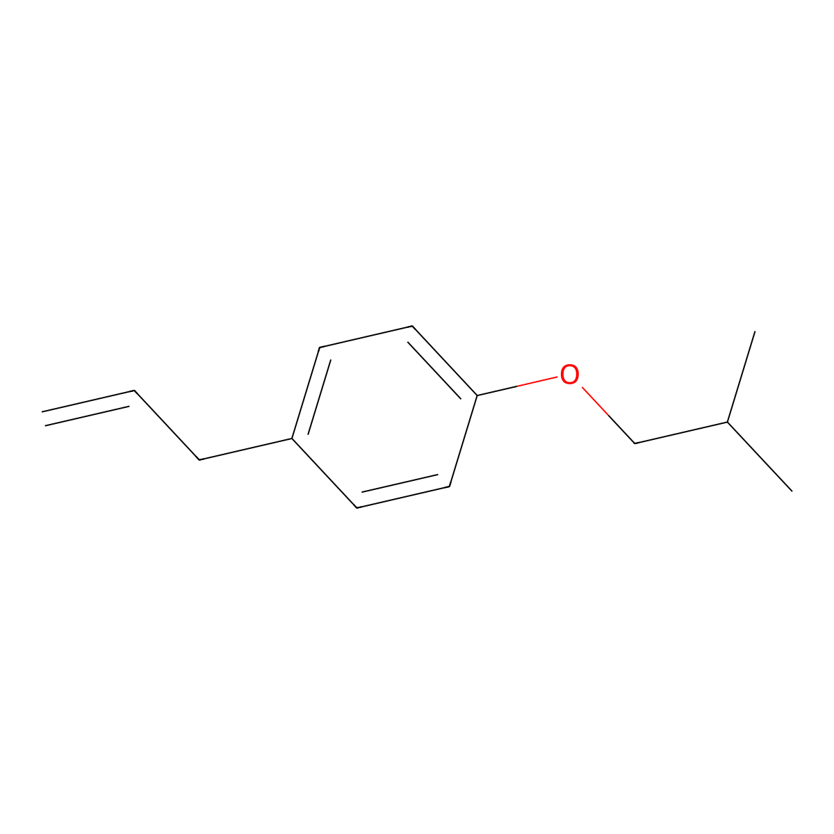 3-(4-iso-Butoxyphenyl)-1-propene molecular structure, CAS 1378666-89-7