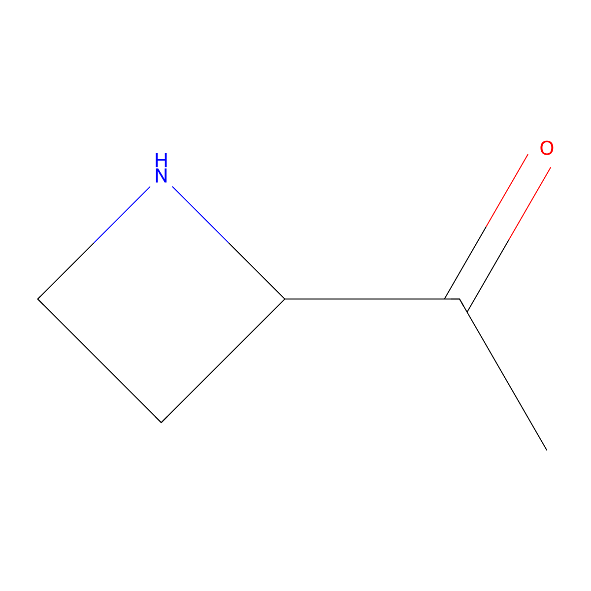 1-(Azetidin-2-yl)ethan-1-one molecular structure, CAS 1378672-37-7