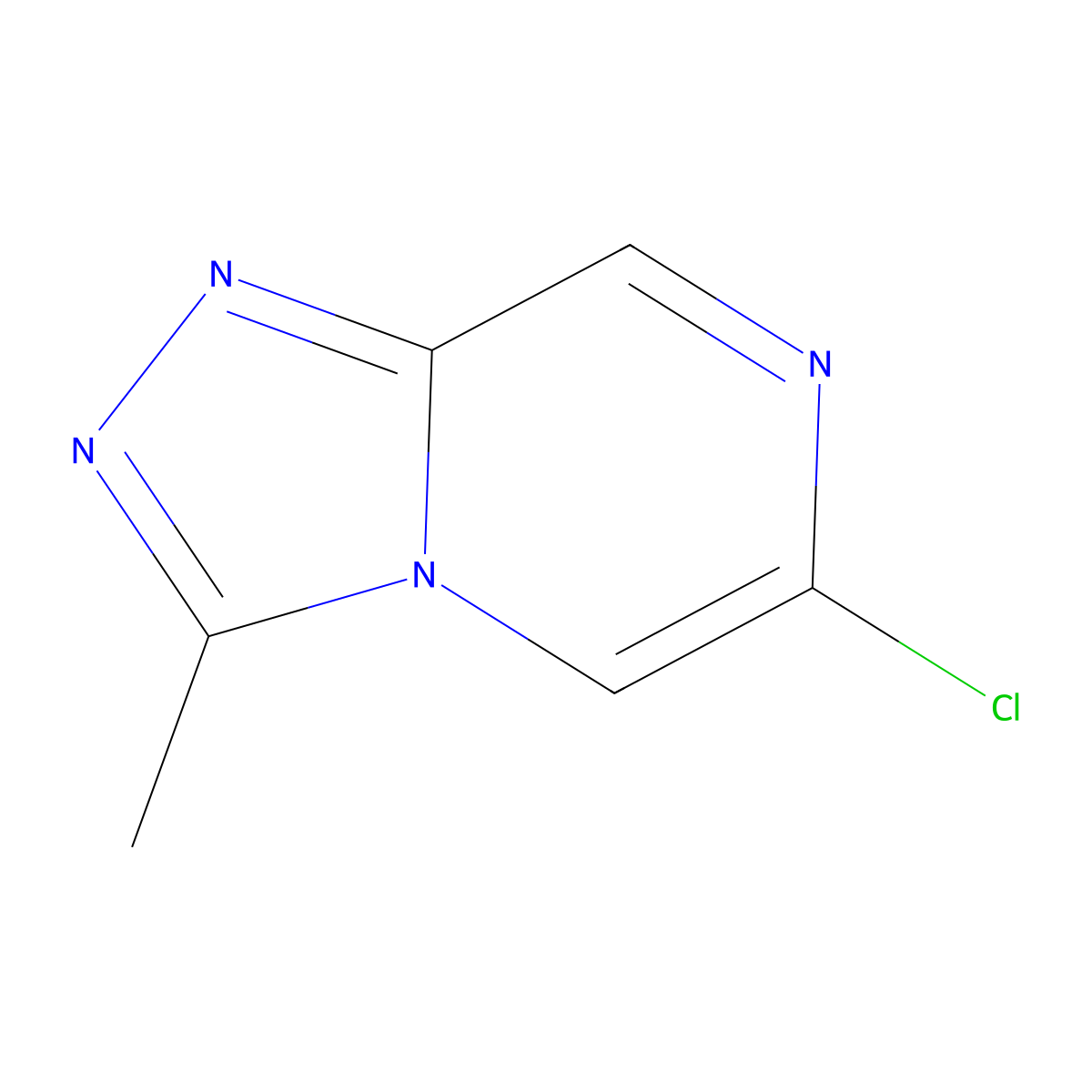 6-Chloro-3-methyl-[1,2,4]triazolo[4,3-a]pyrazine molecular structure, CAS 1378718-05-8