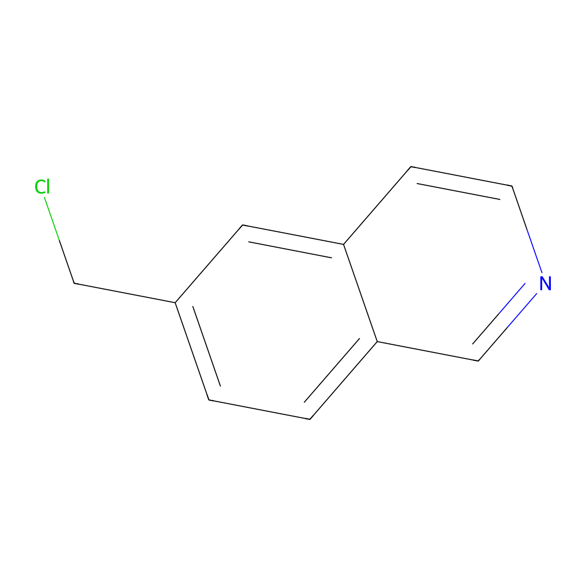 6-(Chloromethyl)isoquinoline molecular structure, CAS 1378770-98-9