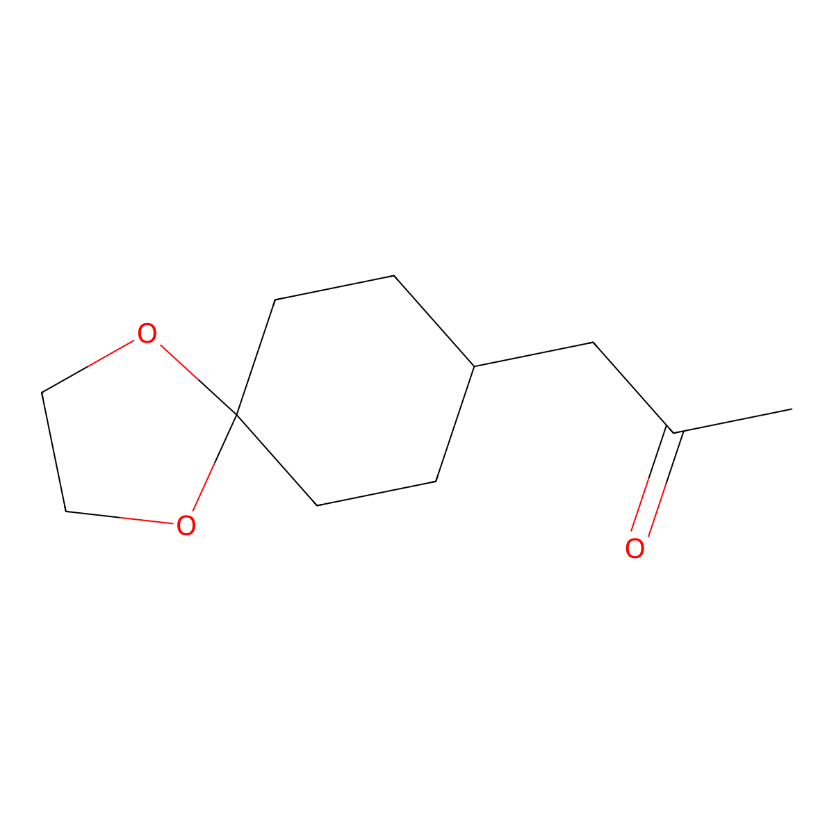 1-{1,4-Dioxaspiro[4.5]decan-8-YL}propan-2-one molecular structure, CAS 1378821-61-4