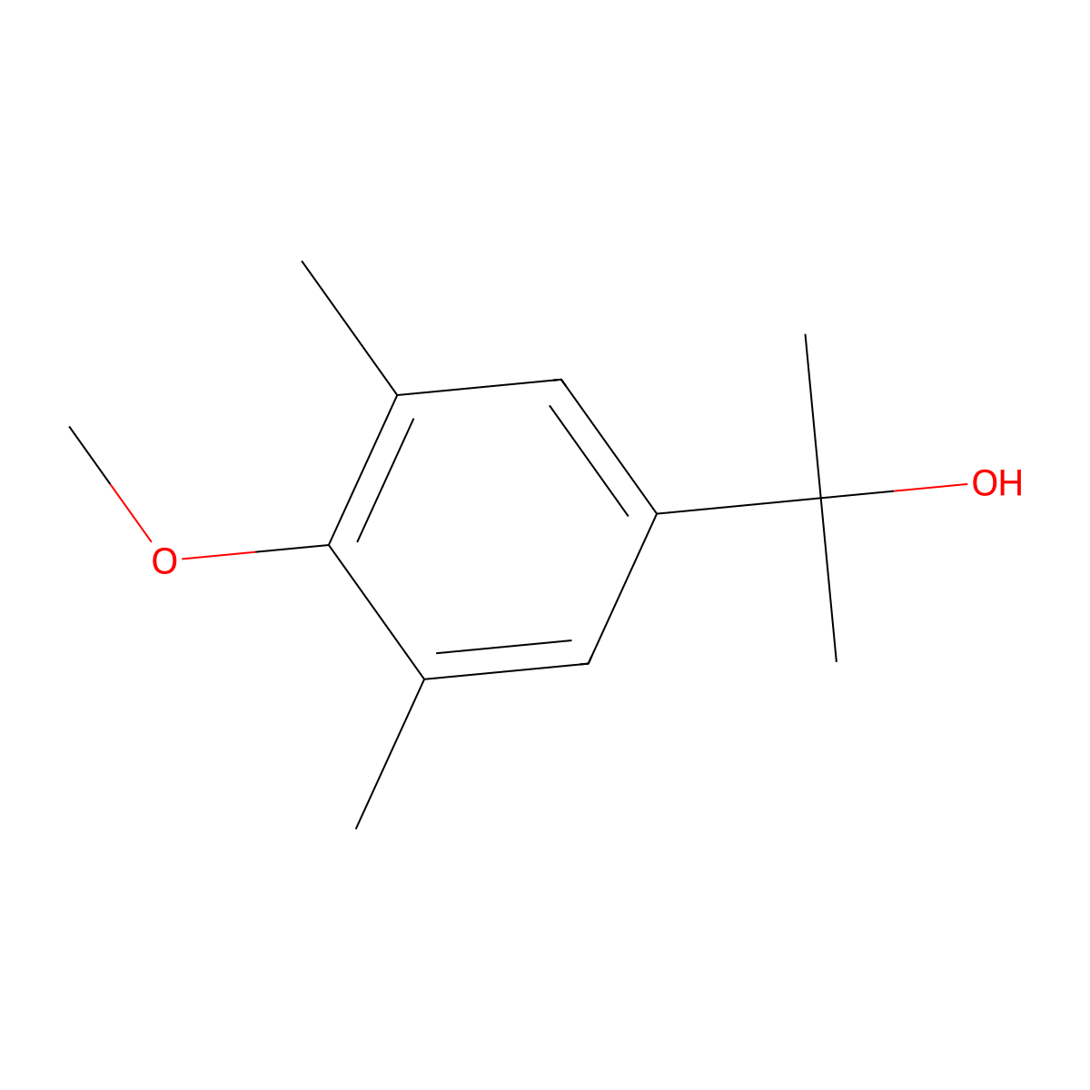 2-(3,5-Dimethyl-4-methoxyphenyl)-2-propanol molecular structure, CAS 1378860-10-6