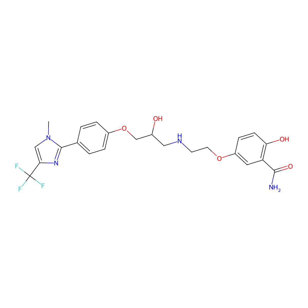 Cgp-20712 molecular structure, CAS 137888-49-4