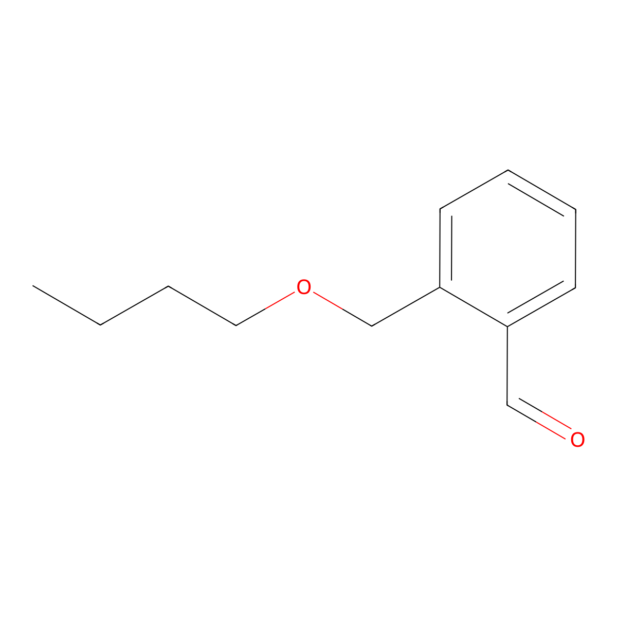 2-(Butoxymethyl)benzaldehyde molecular structure, CAS 1379066-26-8