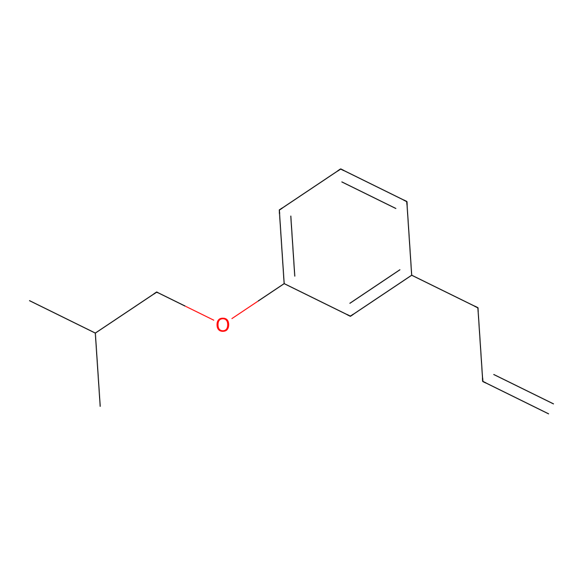 3-(3-iso-Butoxyphenyl)-1-propene molecular structure, CAS 1379110-95-8