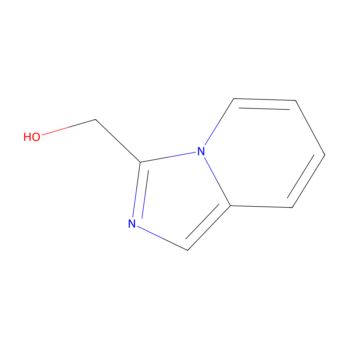 Imidazo[1,5-a]pyridin-3-ylmethanol molecular structure, CAS 1379111-03-1