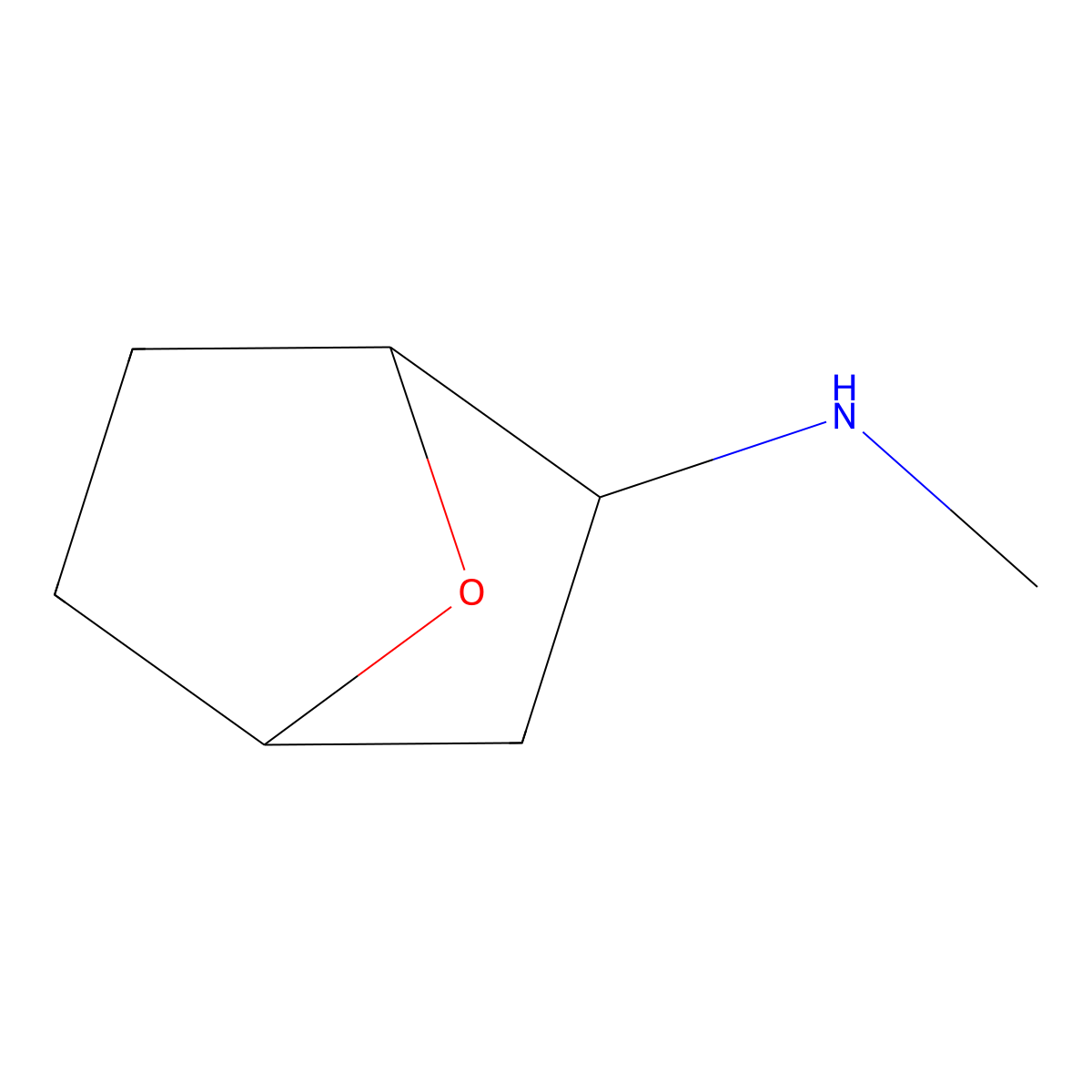 N-methyl-7-oxabicyclo[2.2.1]heptan-2-amine molecular structure, CAS 1379149-00-4