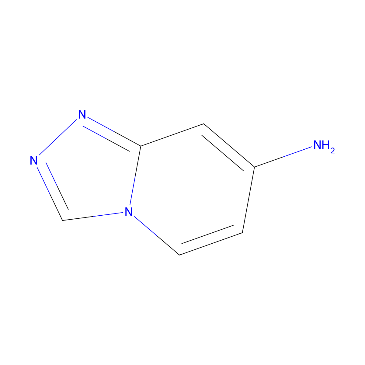 [1,2,4]Triazolo[4,3-a]pyridin-7-amine molecular structure, CAS 1379186-04-5