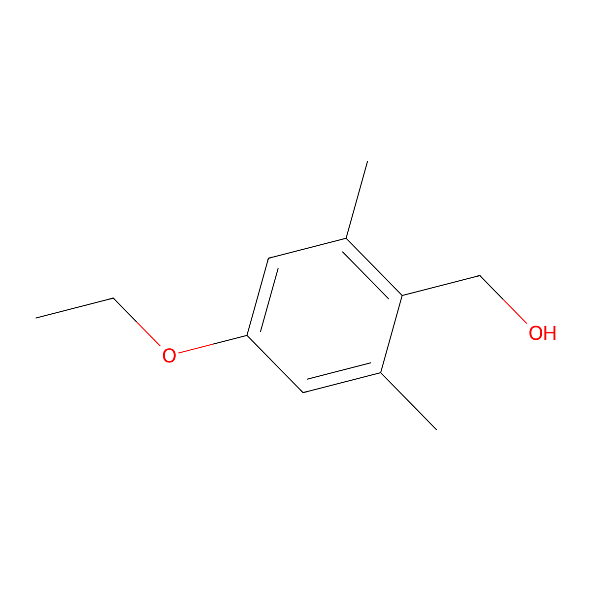 2,6-Dimethyl-4-ethoxybenzyl alcohol molecular structure, CAS 1379225-15-6
