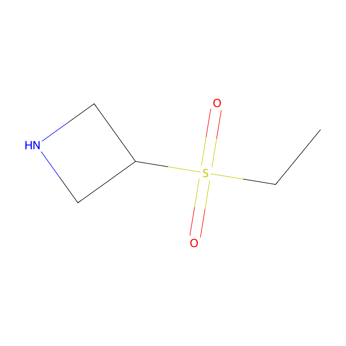 3-(Ethanesulfonyl)azetidine molecular structure, CAS 1379257-87-0