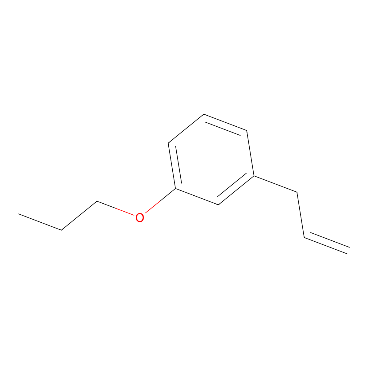 3-(3-n-Propoxyphenyl)-1-propene molecular structure, CAS 1379266-45-1