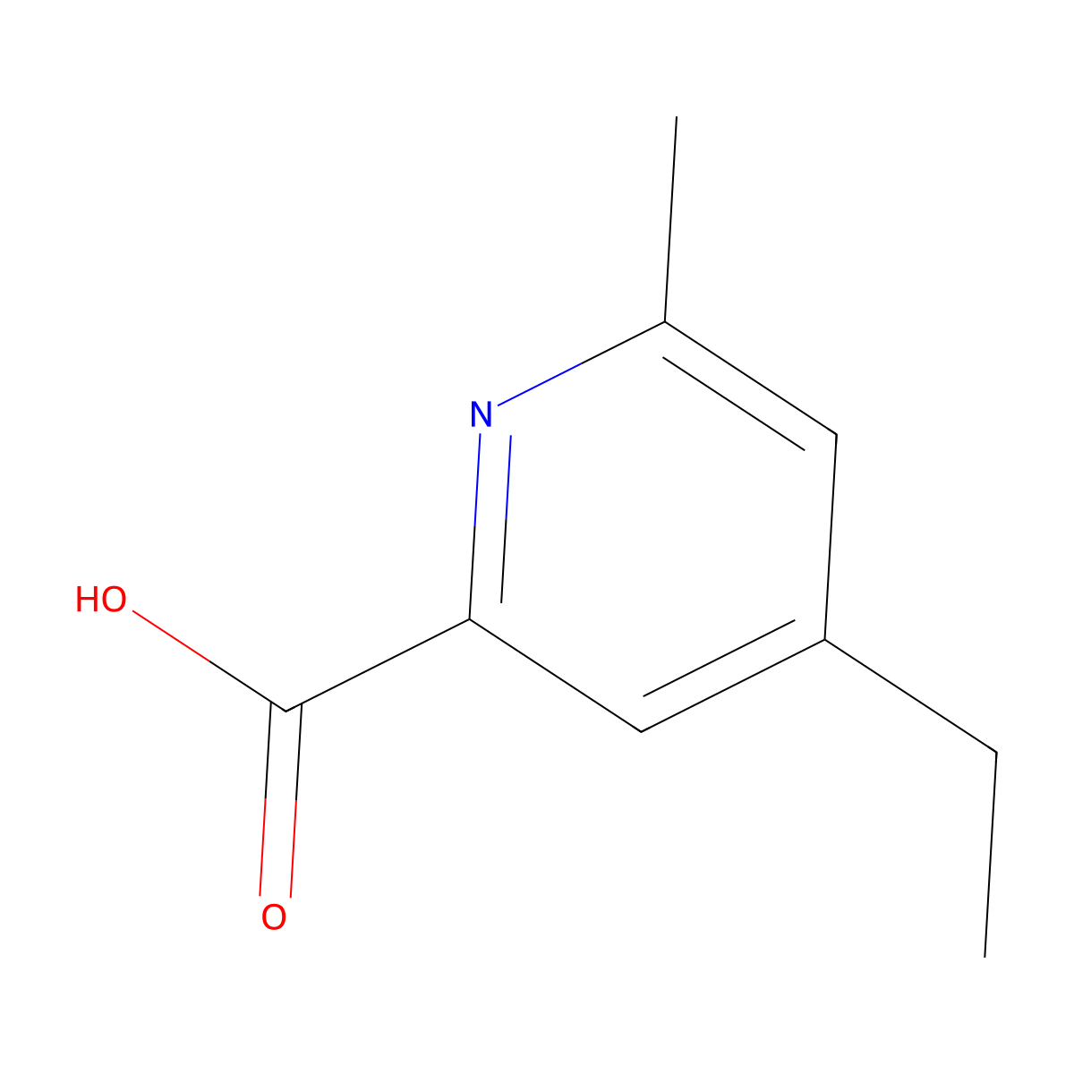 4-Ethyl-6-methylpicolinic acid molecular structure, CAS 1379286-44-8