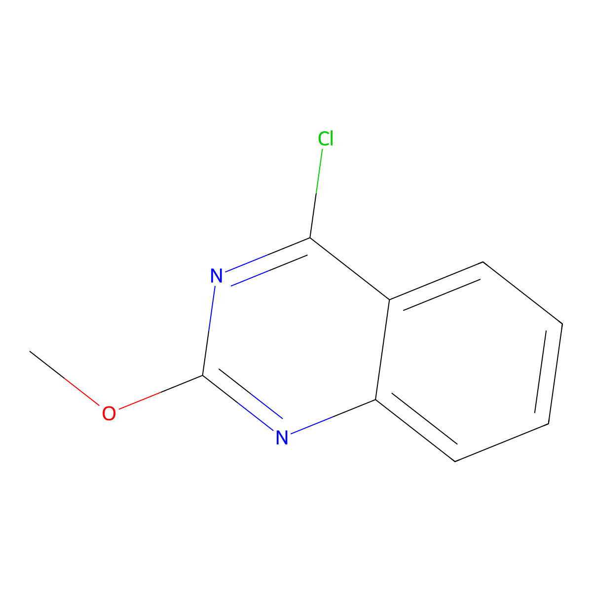 4-Chloro-2-methoxyquinazoline molecular structure, CAS 1379293-72-7