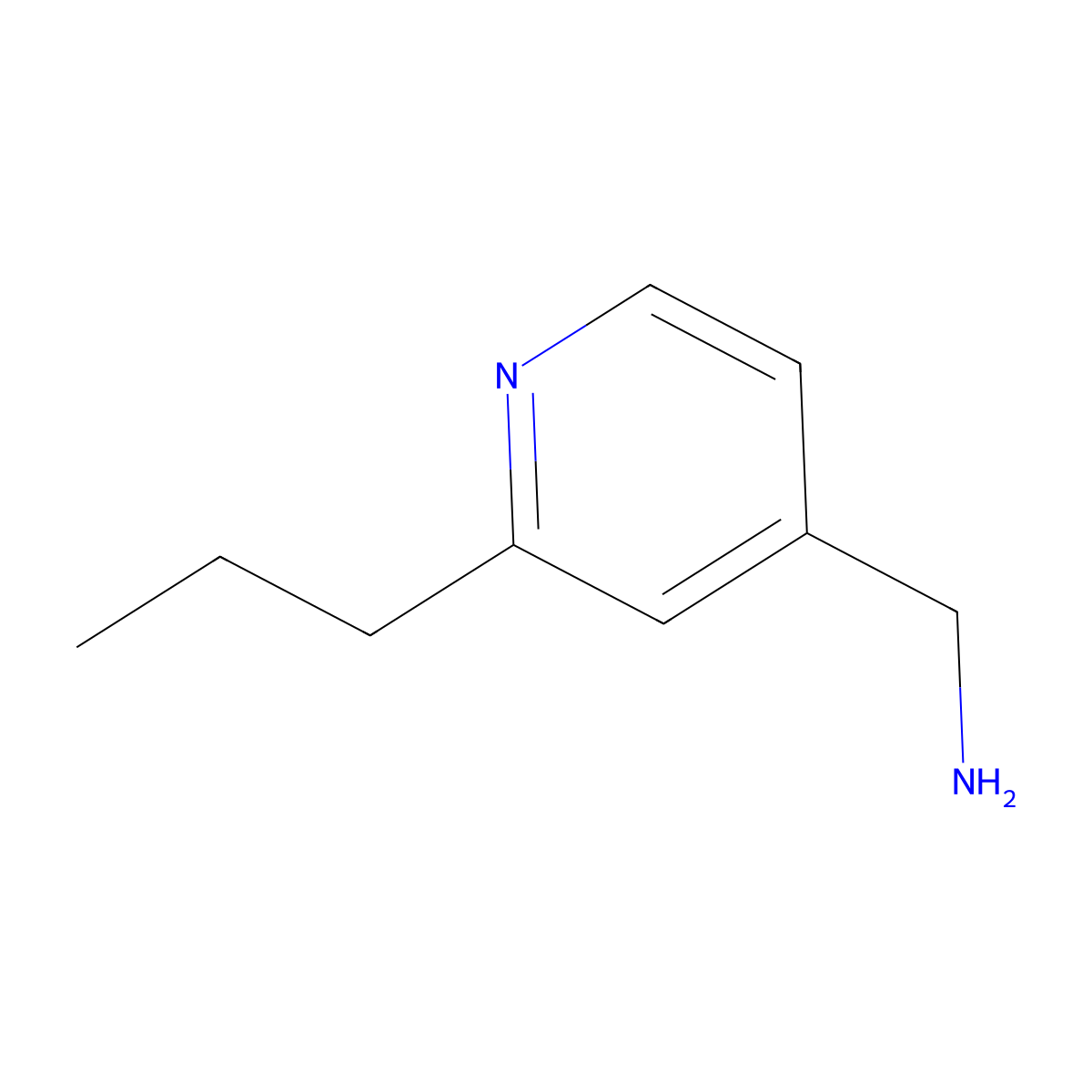 (2-Propylpyridin-4-yl)methanamine molecular structure, CAS 1379295-52-9