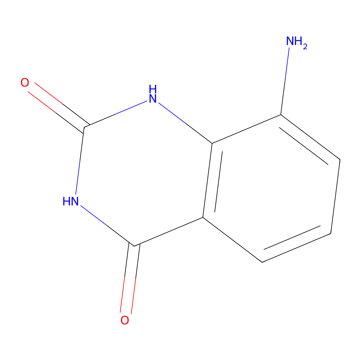 8-Aminoquinazoline-2,4(1H,3H)-dione molecular structure, CAS 1379309-59-7