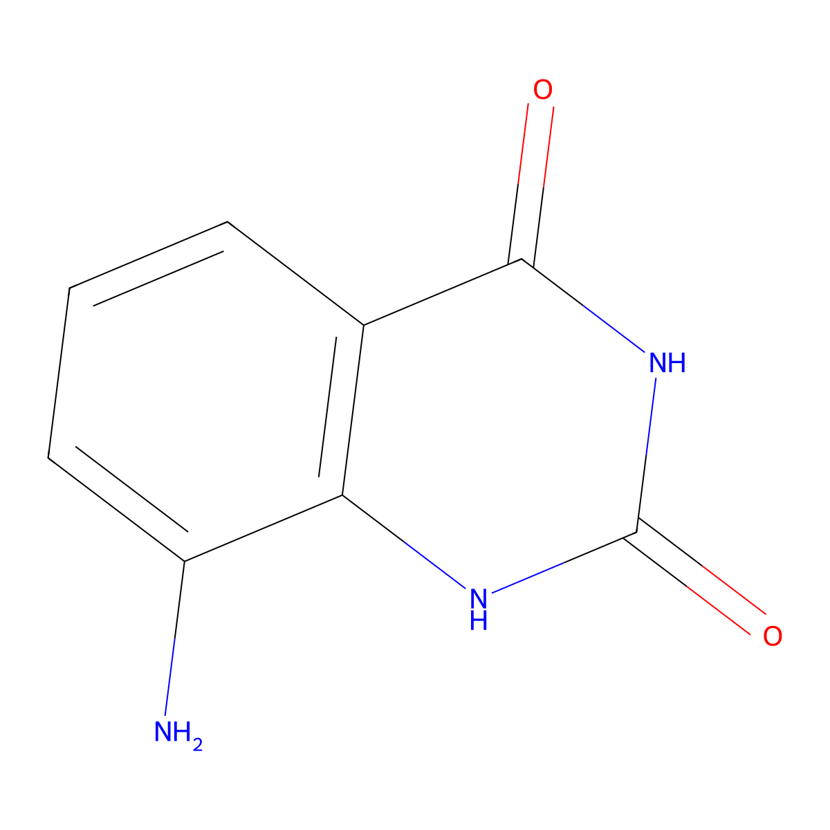 8-Aminoquinazoline-2,4(1H,3H)-dione molecular structure, CAS 1379309-59-7