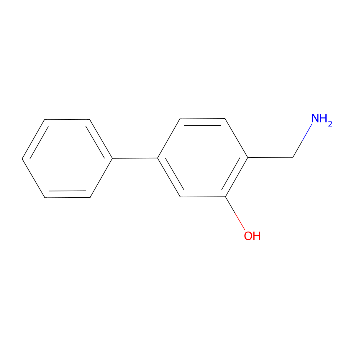 4-(Aminomethyl)-[1,1'-biphenyl]-3-ol molecular structure, CAS 1379314-49-4